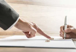 signing a prenuptial agreement