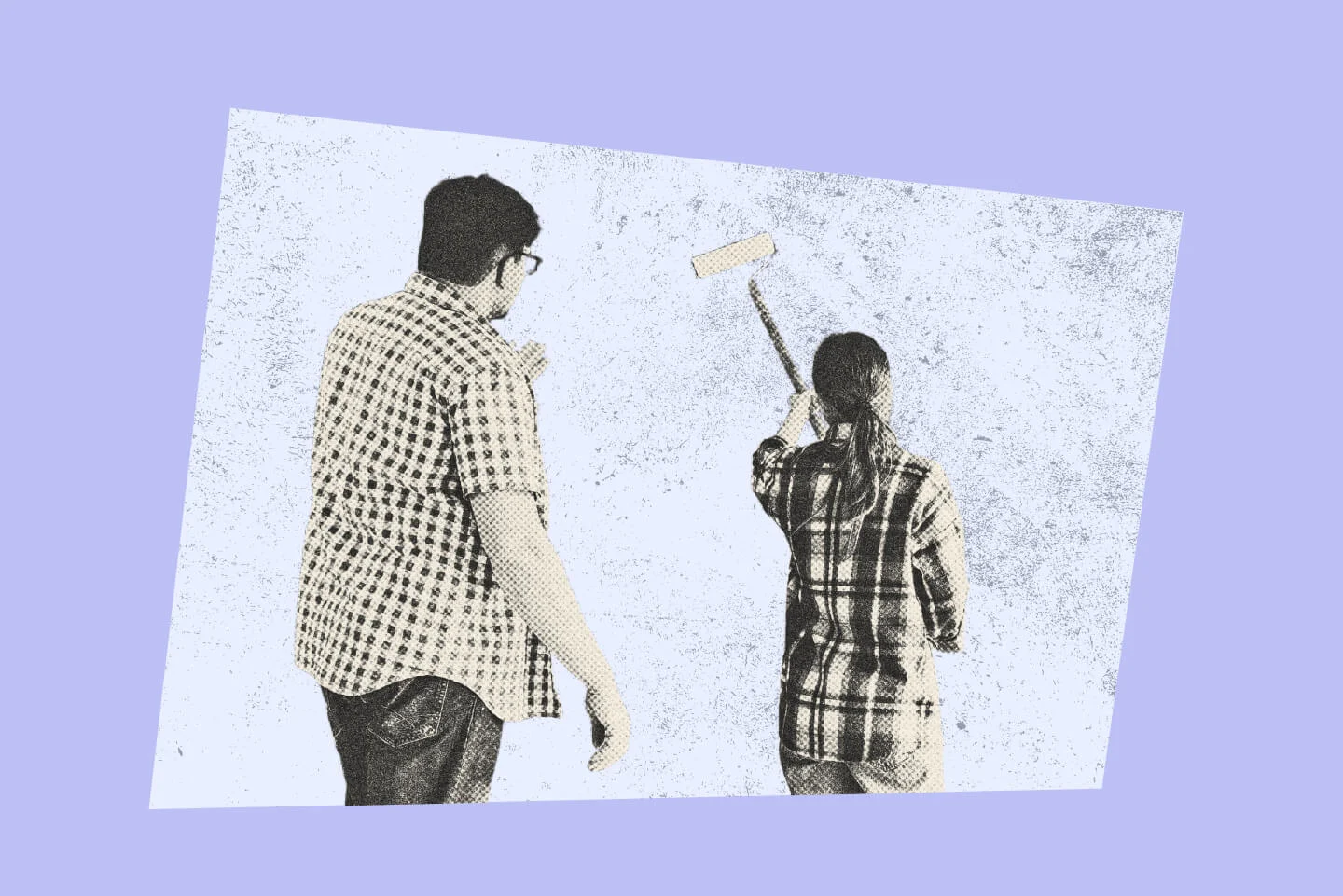 a tenant painting over property damage while under the supervision of her landlord to demonstrate one type of bad tenant