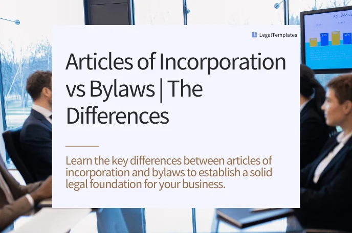 Articles of Incorporation vs Bylaws