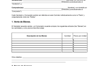 plantilla de contrato de compraventa