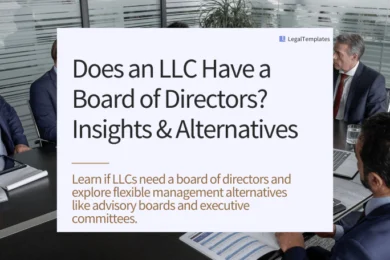 Does an LLC Have a Board of Directors