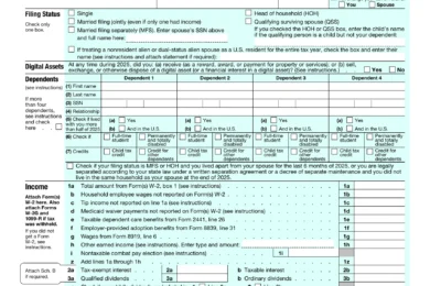 Form 1040 2024