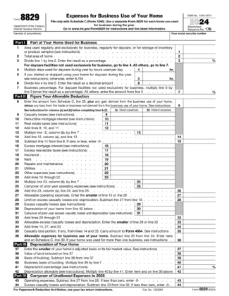 Form 8829 for 2023