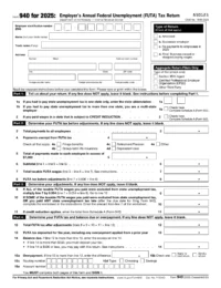 Form 940 for 2024