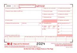 Form W-2 2024