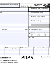 Form W-2 2025