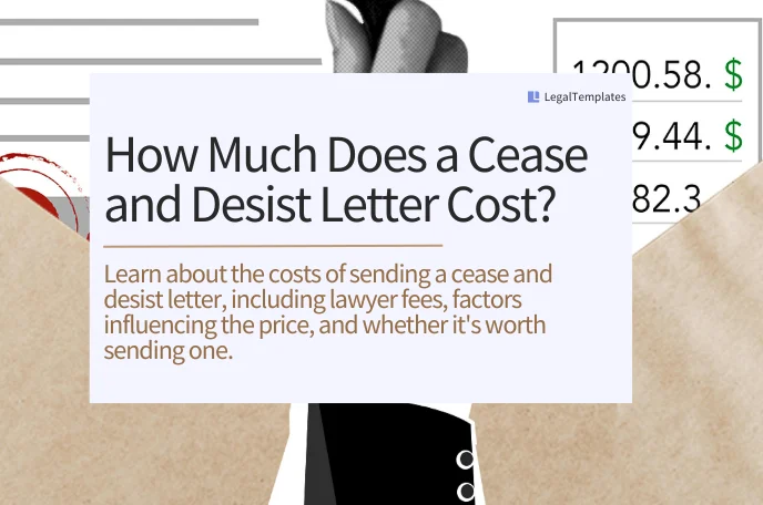 How Much Does a Cease and Desist Letter Cost Image