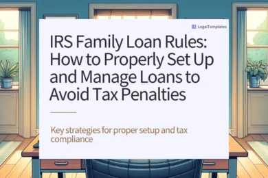 IRS Family Loan Rules