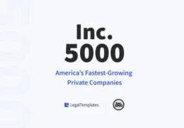 Legal Templates winner of Inc. 5000