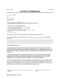 Louisiana 5-Day Notice to Quit Non-Compliance