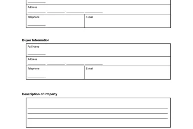Minnesota bill of sale form