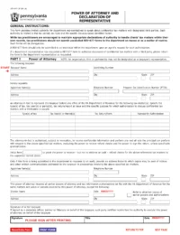 Pennsylvania Tax Power of Attorney (Form REV-677)