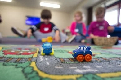 Kids at daycare