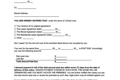 Nebraska eviction notice 7 day pay rent or quit screenshot