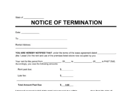 eviction notice template