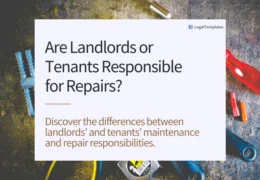 landlord tenant who is responsible for repairs