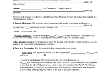 storage-space-lease-agreement